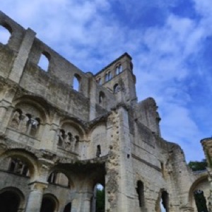 L'abbaye de Jumièges et La Bouille, dans les boucles normandes de la Seine 🤩.#abby #church #ruins #normandy #france